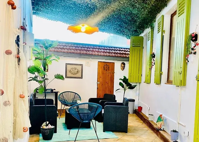 بيت للعطل Maison Proche Plage Et Centre Ville, Climatisee Avec Menage, Draps Et Serviettes Inclus آركاشو